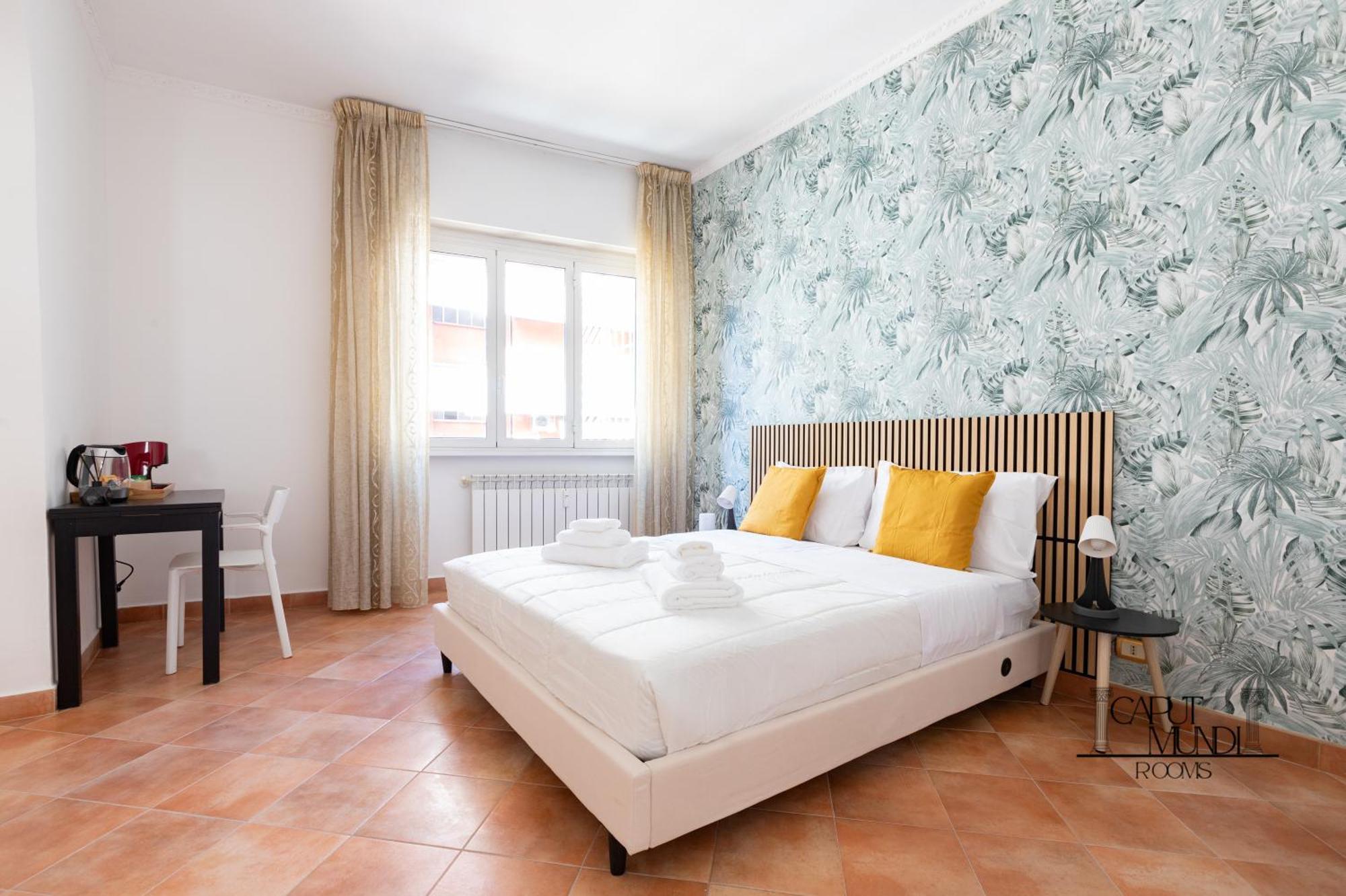 Caput Mundi Rooms - 100Mt To Metro A, Terrace, A-C, 15 Min To Center Roma Exterior foto