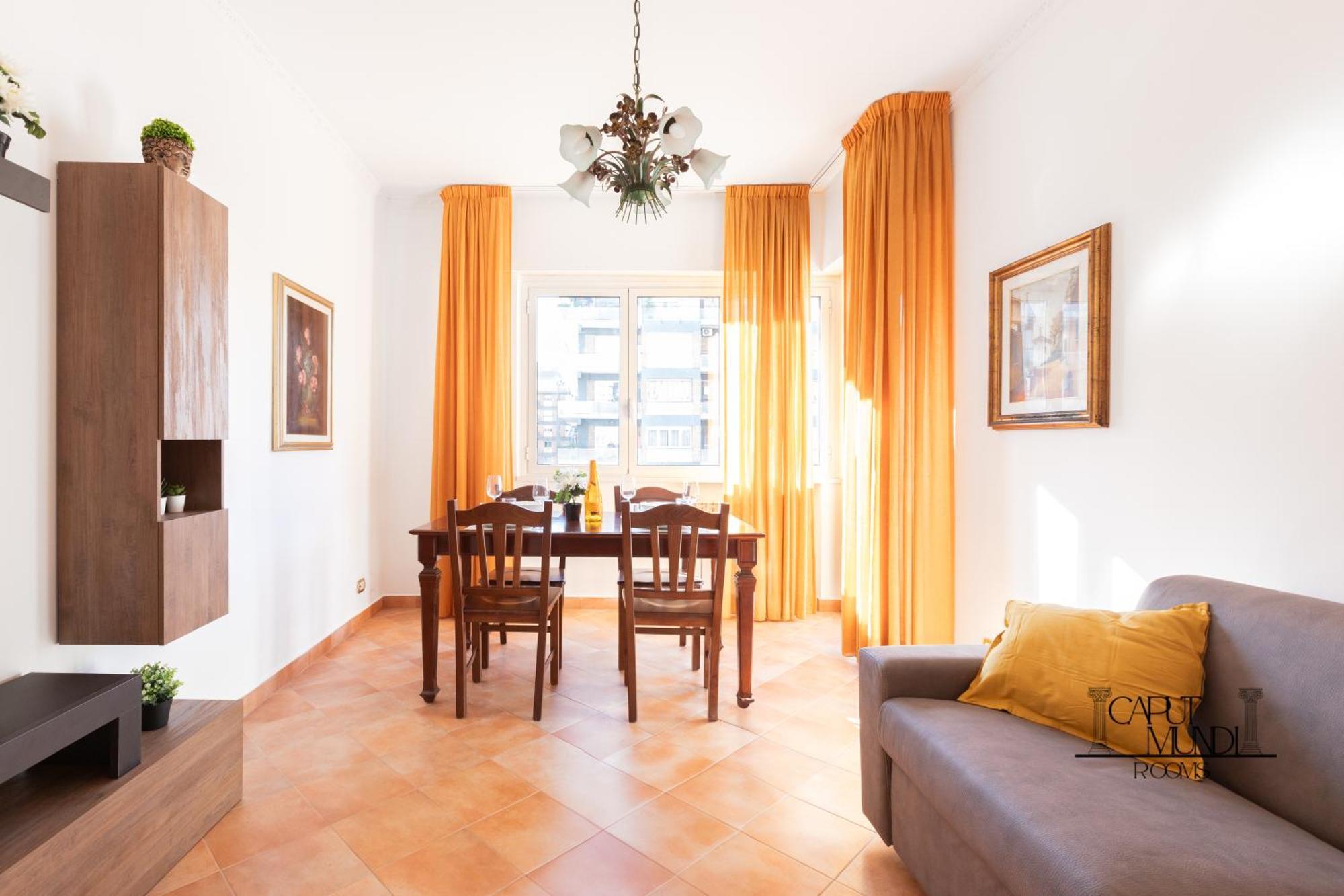 Caput Mundi Rooms - 100Mt To Metro A, Terrace, A-C, 15 Min To Center Roma Exterior foto