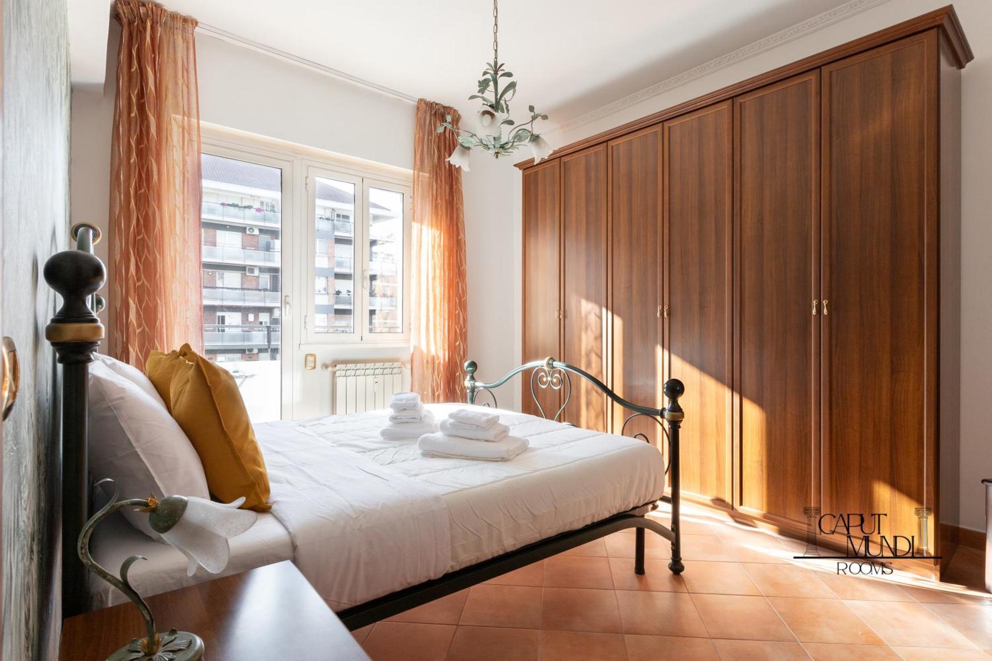 Caput Mundi Rooms - 100Mt To Metro A, Terrace, A-C, 15 Min To Center Roma Exterior foto