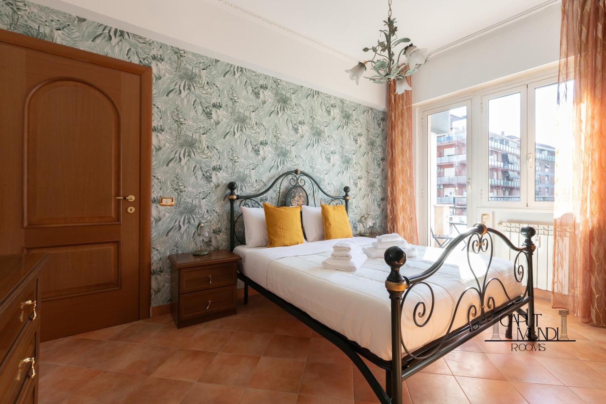 Caput Mundi Rooms - 100Mt To Metro A, Terrace, A-C, 15 Min To Center Roma Exterior foto